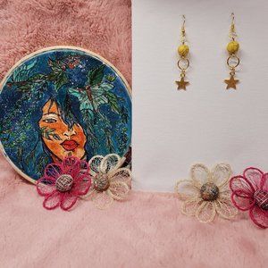 ( BUNDLE OF 2 FOR $20.00 ) Brand new handmade earrings